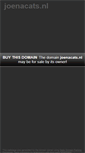 Mobile Screenshot of joenacats.nl